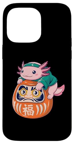 Axolotl {ܐl` {  j̎q ̎q LbY X}zP[X iPhone 14 Pro Max p