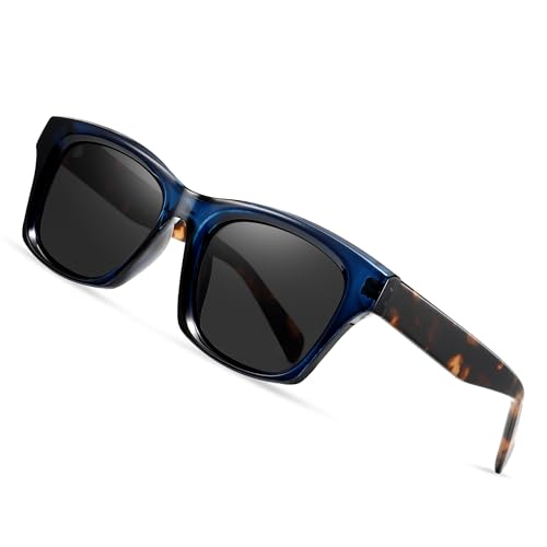 Joopin Acetate Womens Sunglasses Polarized Square Sun Glasses UV Protection Ladies Shades Retro Chunky Sunnies