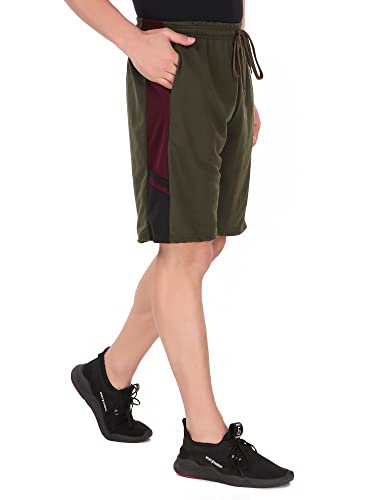 Image of by Uzarus Men's Regular Gym Running Sports Shorts