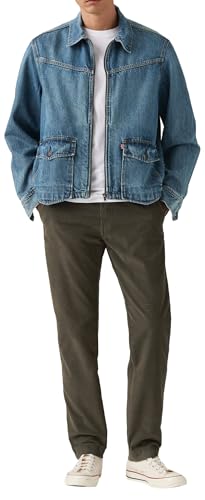 Chino STD II XX Levi's Homme - Fini les Pantalons Rigides Optez pour l'Olive Noire Confortable - 4