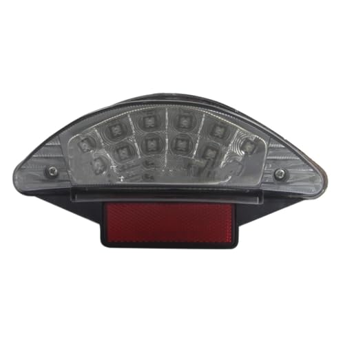 Feu stop LED moto pour F650 GS et R1200 avec éclairage de plaque pour les voyages de nuit
