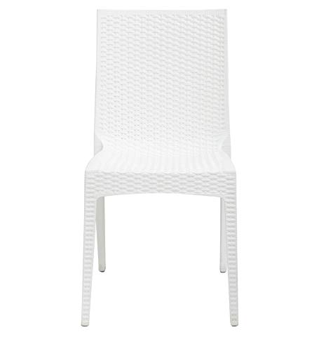 Image of Cello Kraft Chair - White | Strong and Durable | Easy to Clean | Chair for Living Room, Bed Room, Kitchen, Office Room, Outdoor | 3 Years Warranty