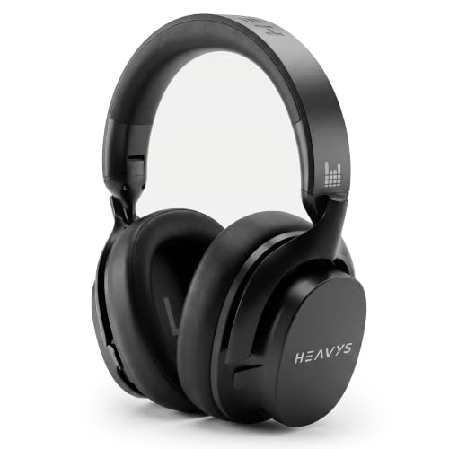 HEAVYS H1H Wireless Over-Ear Headphones, Active Noise Cancelling, 50Hr - image 1