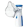 Nebulizador Inalador Ultrassônico Portátil Branco Silencioso para Tratamento Respiratório Uso Doméstico Bivolt
