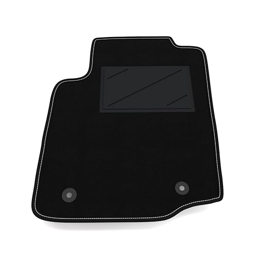 Alfombrilla para Coche SÓLO Lado del Conductor 1 Pieza Compatible con Toyota Aygo 2005-2014 | 1 Alfombra