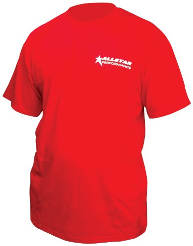 Allstar Performance ALL99904XXL Red XX-Large T-Shirt with Logo Front and Back