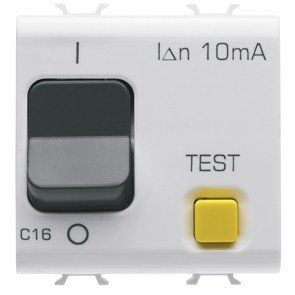Gewiss Chorus - Interruptor diferencial magn.1 Polo+Neutro c16 10ma 230vca 3ka Blanco