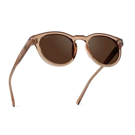 WearMe Pro Polarized Retro Round Sunglasses