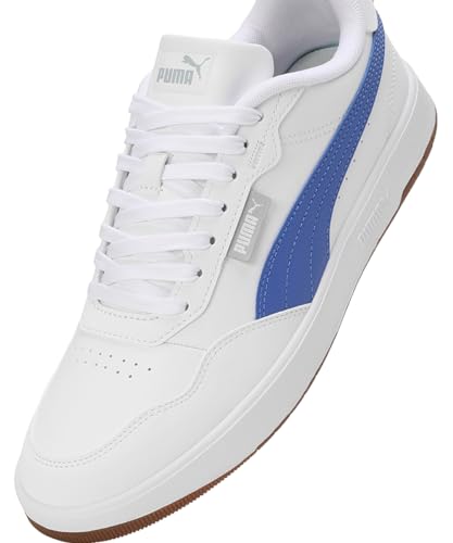 Image of PUMA Court Ultra Lite - Sneakers for Men, Puma White Royal Sapphire Platinum Grey, 11 US