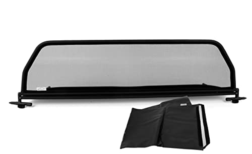 Pare-vent Peugeot 206CC saute-vent noir filet anti remous cabriolet protection thermique