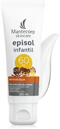Protetor Solar Corpo e Rosto Episol Infantil Fps 60 – 100ml – Tex...