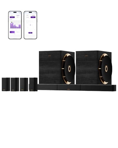 Image of ULTIMEA Skywave X100 Dual 9.2.6 THX-Tuned Wireless Home Theater System | with Dolby Atmos & DTS:X, Dual 10 inch Subwoofers, 18Hz Low Frequency, 2000W Peak Power, 8K Pass-Through, AVR Grade Sound Bar