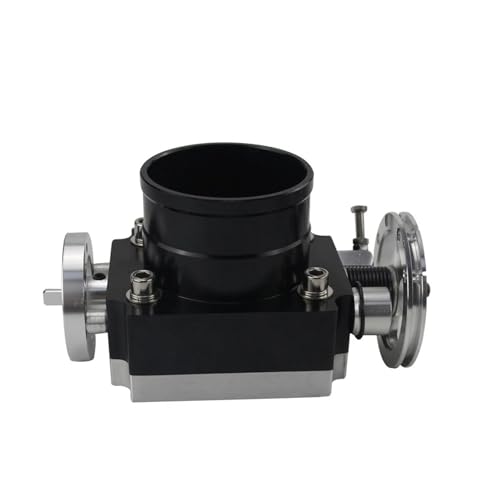 Corps d'accélérateur 80mm noir universel pour collecteur d'admission performance