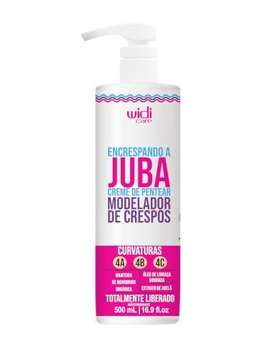 Widicare Encrespando A Juba Creme De Pentear - Widi Care Widi Care Branco Médio