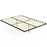 IDMarket - Sommier Cadre métal à Lattes Fixe 140 x 190 cm