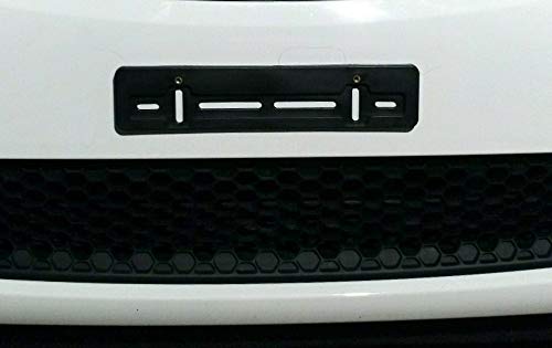 Front License Plate Tag Holder Mounting Mount Adapter Bumper Kit Brackets for Mini (All Models) Quantity Discount (9.45$ to 5.60$)(Each with 6 Screws + 2 Built in Nuts) New (1)