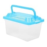 aquarium portable battery pump Transport Facile Et Sécurisé: Ce réservoir de poissons portatif offre une solution compacte et légère (5,12 x 3,54 x 3,54 pouces) pour transporter en toute sécurité vos tortues, hamsters ou petits reptiles lors de vos déplacements