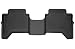 Husky Liners Fits 2019 Ford Ranger SuperCrew Weatherbeater 2nd Seat Floor Mat