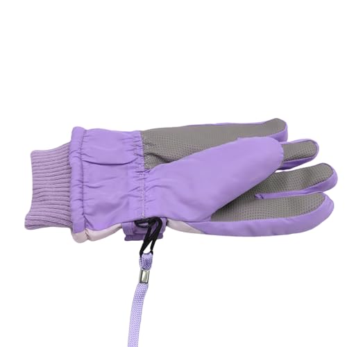Image of RARITYUS Kids Cute Unicorn Gloves Waterproof Winter Ski Fleece Lined Snow Glove Thermal Warm Mittens for 3-9 Boys Girls