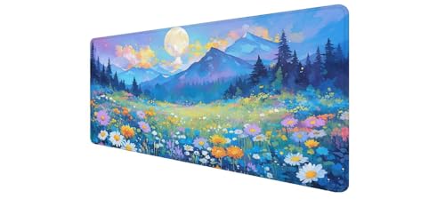 Tapis souris gaming XXL pour éliminer les glissements et protéger le bureau des rayures