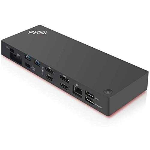 Amazon.com: Lenovo Thunderbolt 3 Gen 2 Dock, Black : Electronics