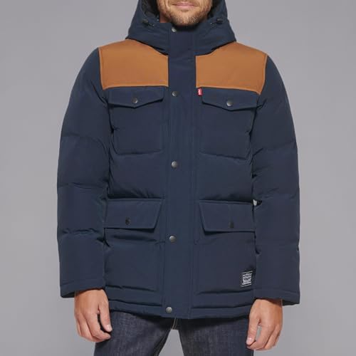 Image of Levi's Men's Arctic Cloth Quilted Performance Parka