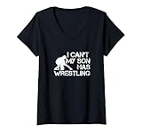 Photo Gallery donna wrestler genitori divertente citazione non posso mio figlio ha wrestling maglietta con collo a v Photo Gallery donna wrestler genitori divertente citazione non posso mio figlio ha wrestling maglietta con collo a v
