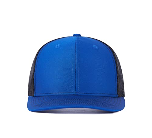 Image of Quanhaigou Trucker Hat - Mesh Snap Back - Unisex Adjustable Baseball Cap - Outdoor Hats for Men Women