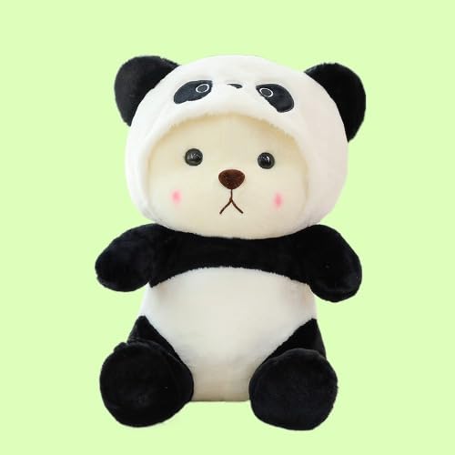 Image of Removing Soft Panda Plush Toys Cute Panda Stuffed Toys 50cm - Best for Gifting and Decor (White Black)