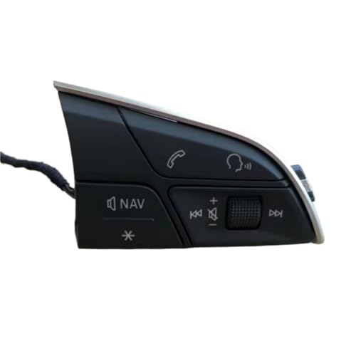 Interruptor de botones de volante compatible con Audi A4 Q5 4M0951523 3