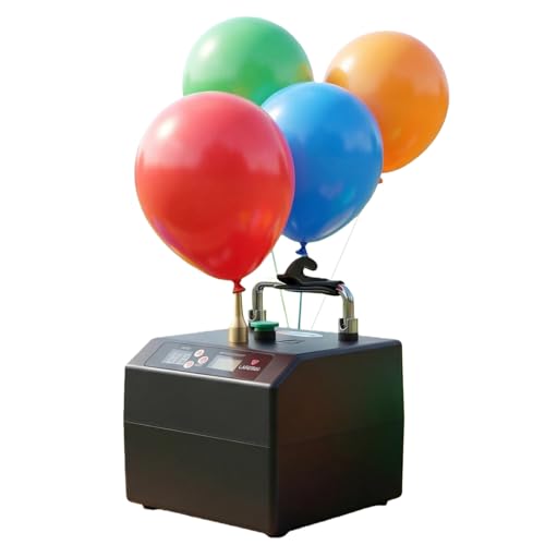 Lagenda Automatic Balloon Pump B231 Professional Automatic Modeling Balloon Inflator Electric Balloon Blower Pump with Timer Battery for Party Events Decoration