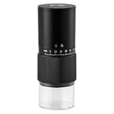 Elektrische Kaffeemühle für Bohnen, Kaffeemühlen für den Hausgebrauch, Feinschleifmaschine, einstellbarer Feinschleifer, Hausbohnenmahlwerk mit mehreren Geschwindigkeiten, Geräuschreduzierung, für