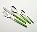 EME POSATERIE Dream Verde 69 - Set di Posate da Tavola in Acciaio Inox 18/0, Nichel Free, per 6 Persone, 24 Pezzi