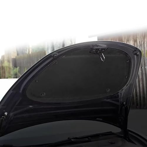 Insonorisation du capot moteur Tesla Model 3 tapis isolation mousse coton