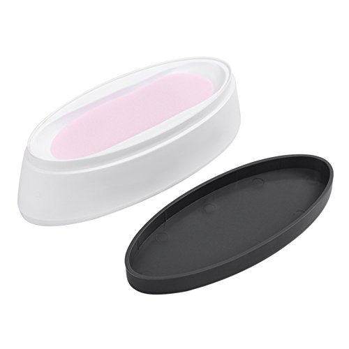 French Nail Dip Container Dipping Powder Tray French Nail Smile Line Molding Mould Finger Guide