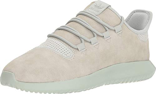 adidas Originals Men's Tubular Shadow Running Shoe, Chalk White/ash Silver, 13 M US