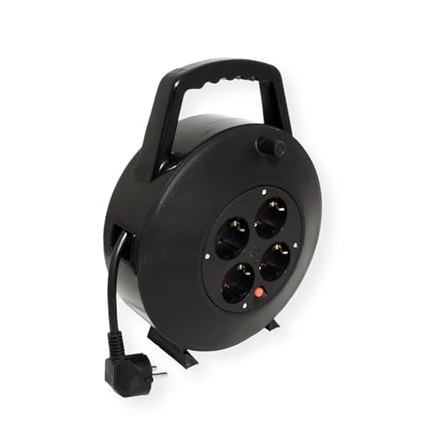 Bachmann 393.002 Kabelbox mit Thermoschutz schwarz