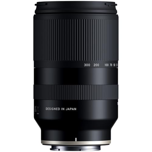 Tamron 18-300mm F/3.5-6.3 Di III-A VC VXD Lens for Sony E APS-C Mirrorless Cameras (Black)