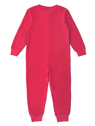 Sesame Street Boys or Girls Onesie, Sleepsuit, All in One Pyjamas, Red/Blue, Age 18 Months - 6 Years
