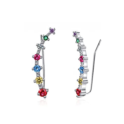 Boucles d'oreilles cartilage en argent et zircone pour illuminer vos tenues de bureau