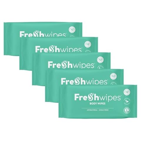 FreshWipes Antibacterial Body Wipes for Adults Cover