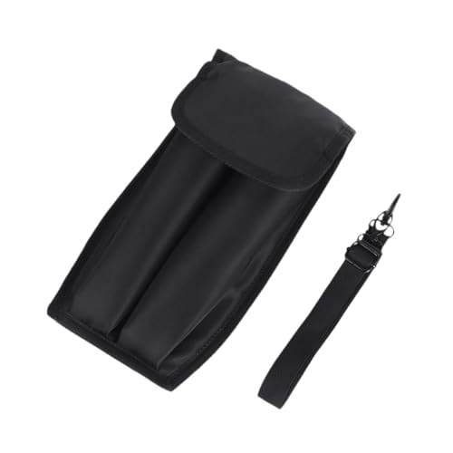 Colcolo Estuche de Transporte para micrófono, Color Negro, para Fiestas, Ideal para transmisiones por Internet, con Compartimento Separado y Funda para