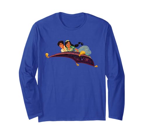 Disney Aladdin Jasmine Magic Carpet Live Action Camiseta Manga Larga