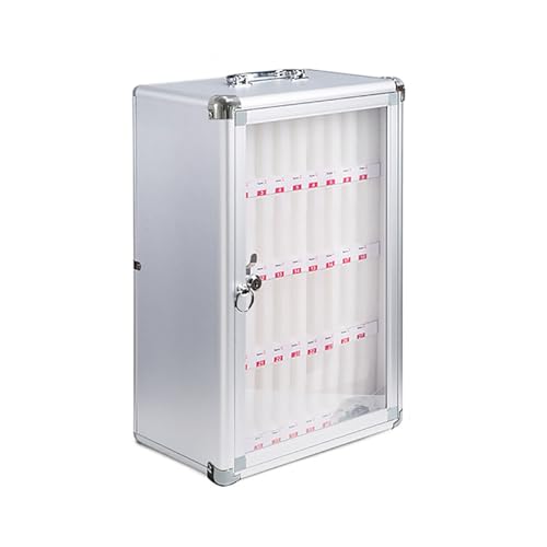 TOOSOAR Armario de Almacenamiento para Teléfono Móvil,con Numeración y Cerradura, para Aulas, Exámenes, Trabajo en Fábrica (36 Ranuras)