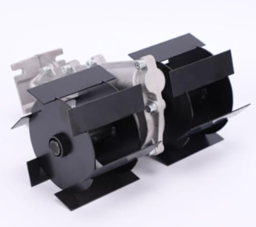 EVREFIN多機能除草ホイール、2 in 1除草と緩め、コンパクト、軽量、効率的、使いやすく、耐久性と強度に優れています。ガーデンロータリー耕うん機、芝刈り機、除草機、溝掘り緩めホイール鍬ヘッドガーデンファーム農業機械アクセサリーに適しています。 (26