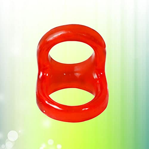 HEALLILY Mannen Vertraging Ring Elastische Scrotum Eikel Dubbele Ring Sperma Restraint Lock Ejaculatie Langer Blijvende… - Image 8