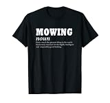 Cortacésped divertido con texto en inglés 'Love to Cut' Camiseta