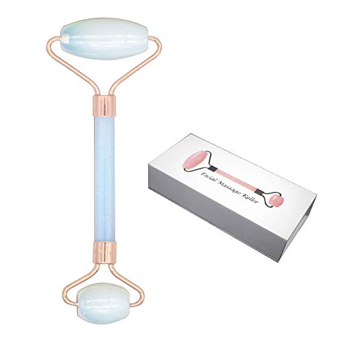 Opalite Roller For Face -Aging Wrinkles,Puffiness Facial Skin Massager - Premium Authentic Stone