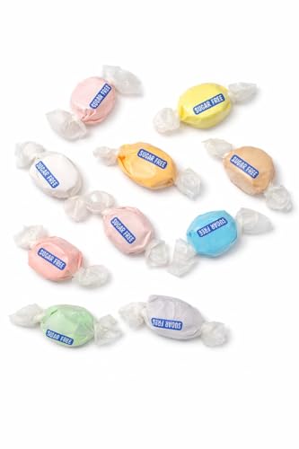 Sugar Free Taffy - 10 sabores variados, 1 lb