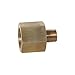Midwest Control 23204X2 1/4" FPT x 1/8" MPT Reducing Extender Adapter, Meets SAE, ASA, ASME Standards, 1200 psi Max Pressure, -65 Degree F to 250 Degree F